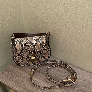 Steve Madden Snake-Print Bag